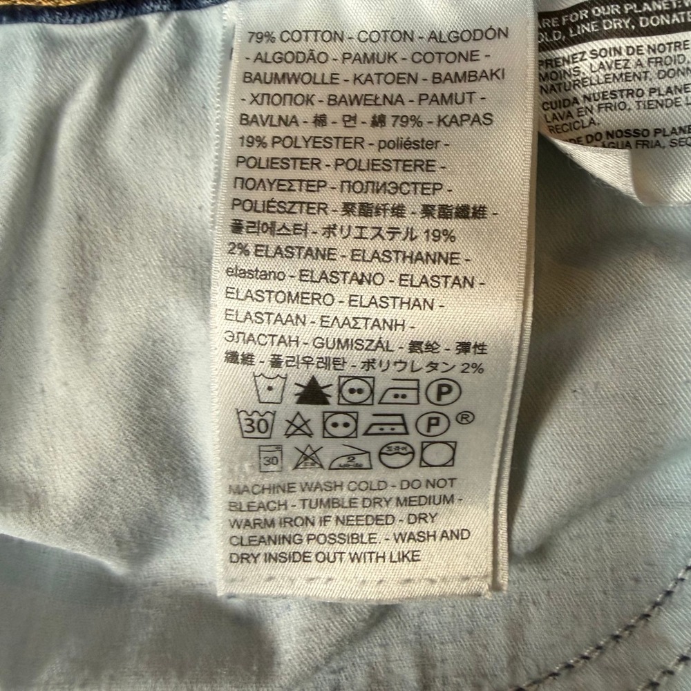 Levis 415 Classic Bootcut Jeans Womens 24W Medium Blue Stretch Denim Fits 44x31 - Picture 5 of 16